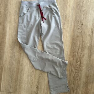 Grey Cargo pants FIGS Small + Tall